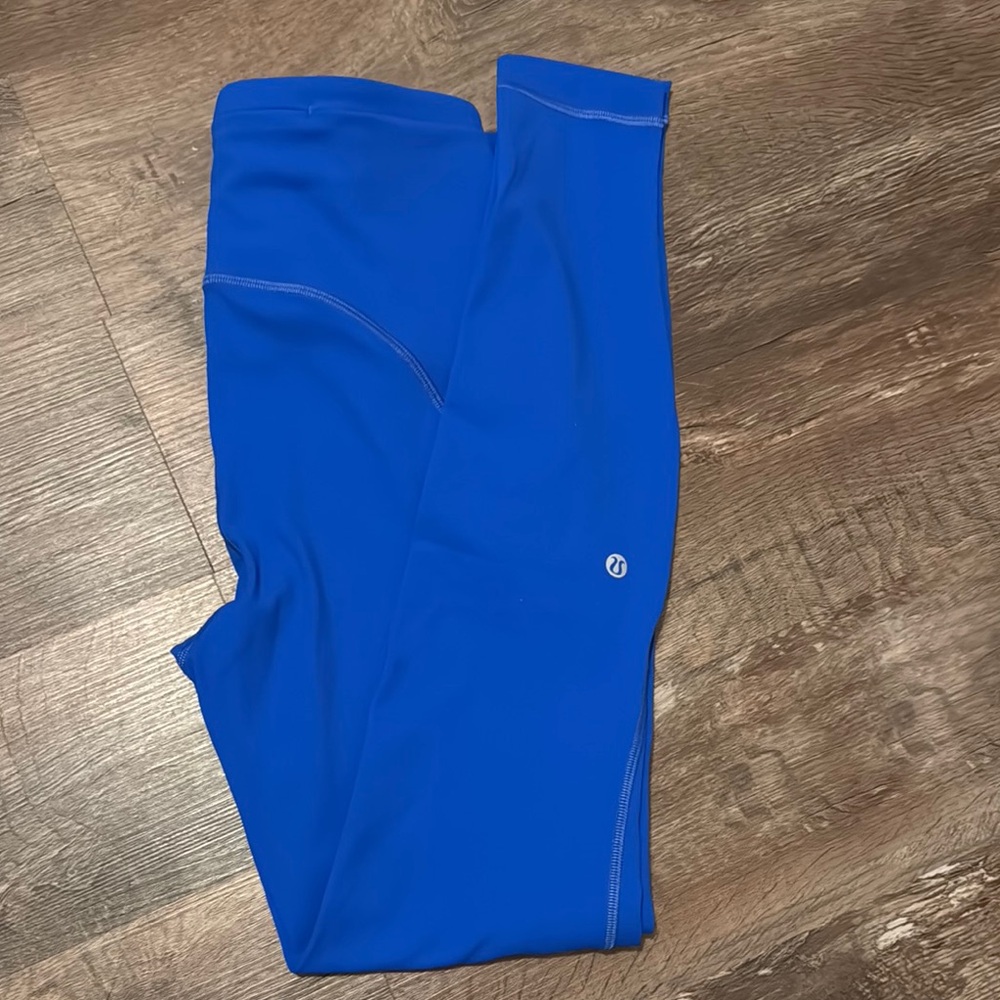 Blazer Blue Tone Lululemon Leggings